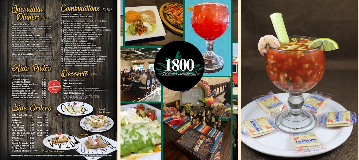 1800 Mexican restaurant